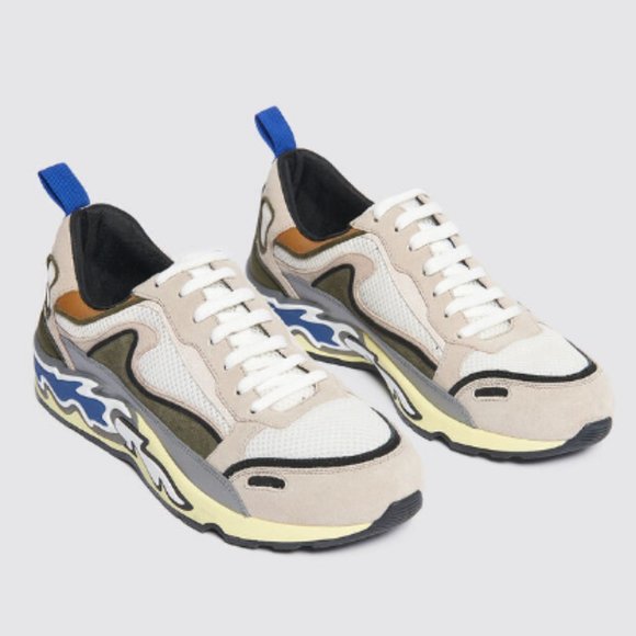 Sandro Shoes - SANDRO Flame Kaki Sneaker NIB sz 7/7.5